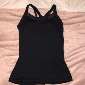 Classic Black Lululemon Tank